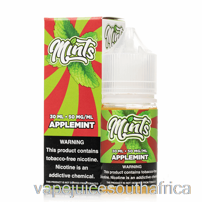 Vape Juice South Africa Applemint Salts - Mints Vape Co - 30Ml 30Mg